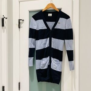 Womens Lacoste knit sweater